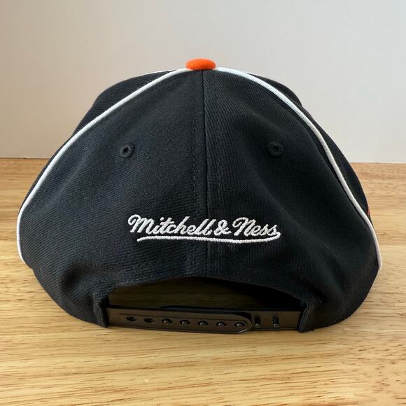 New SAMPLE San Francisco Giants Mitchell & Ness MLB Snapback Hat NWT OS - Picture 7 of 11